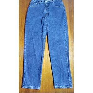 Vintage Jeans Classic Fit Blue Denim mom  Y2K 14 High Rise Straight Leg‎